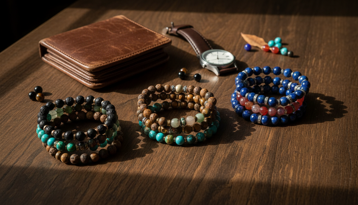 Kralenarmband voor mannen: geschiedenis en moderne stijl