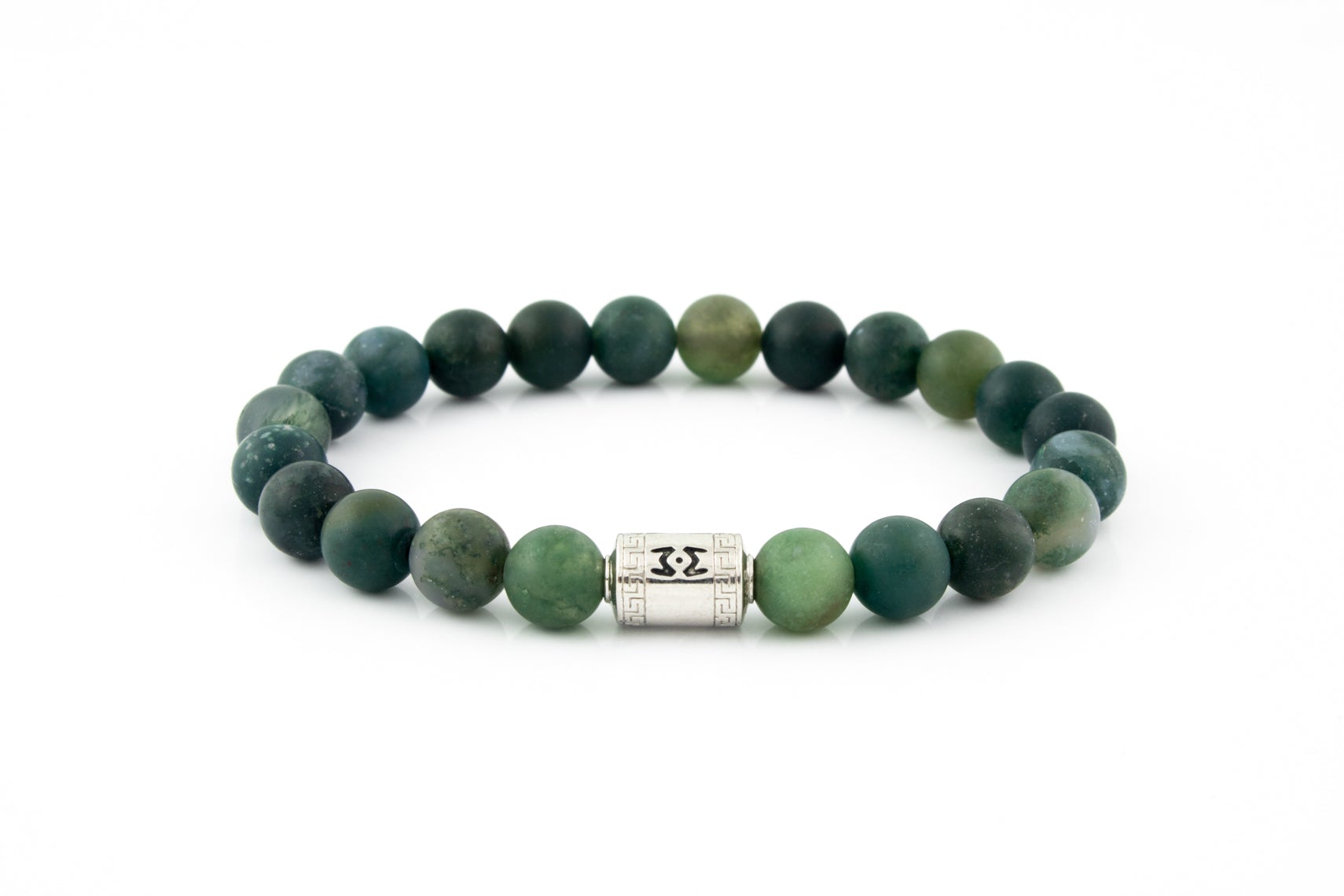 Classic Matte Moss Agate