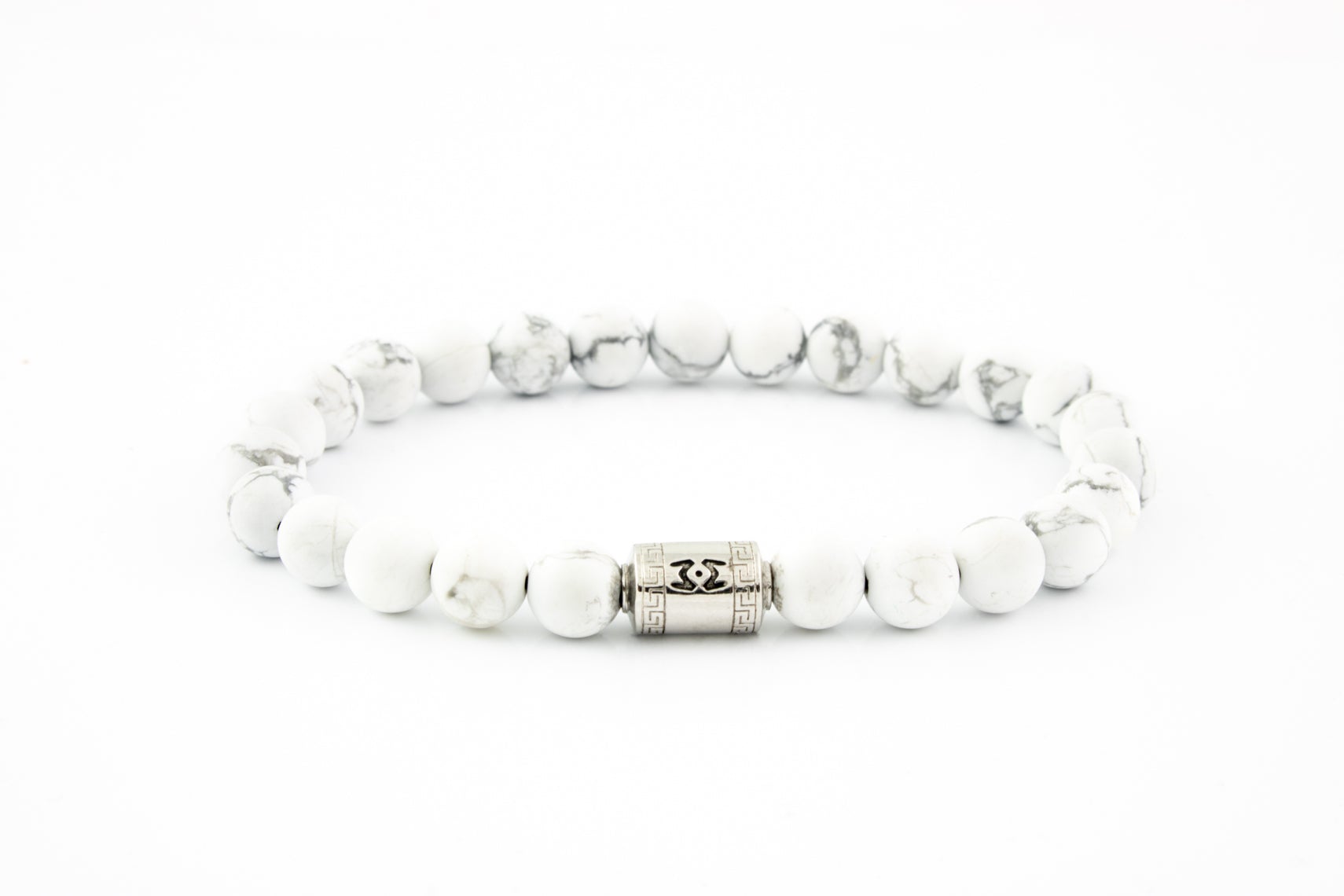 Classic White Matte Howlite