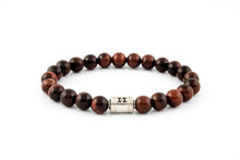 Rode Tijgeroog armband | Handgemaakt 8mm | Mad Monk